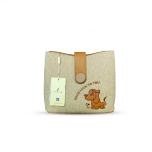 cute pup mini wallet strap